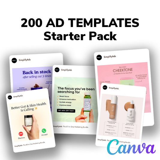Starter Pack - 200 AD TEMPLATES